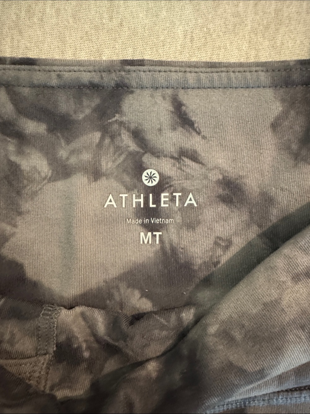 Athleta Marbled 7/8 Leggings - Picture 3 of 3